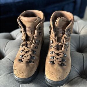 Scarpa Brown Leather Boots High Ankle Support